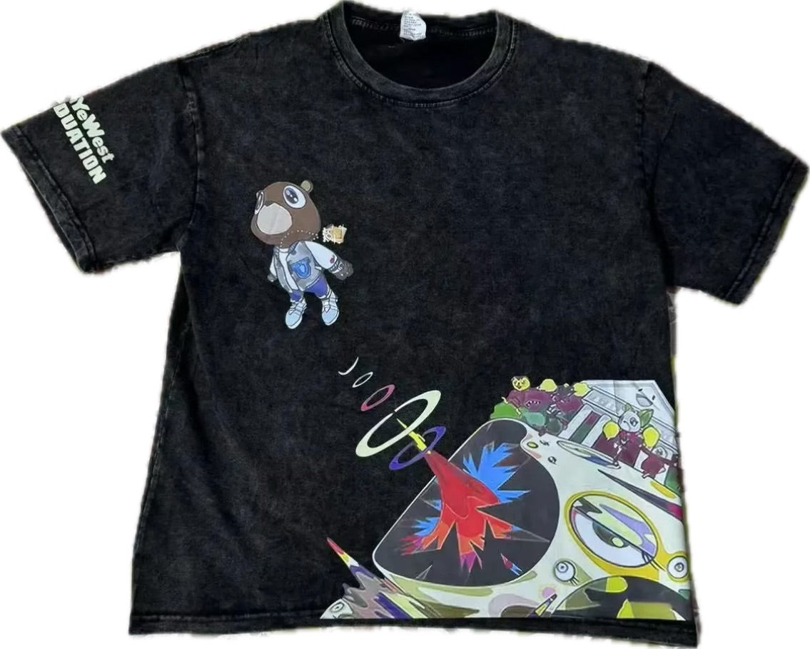 washed graduation Tee