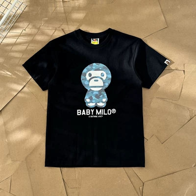 Bape Baby Milo Blue Tees