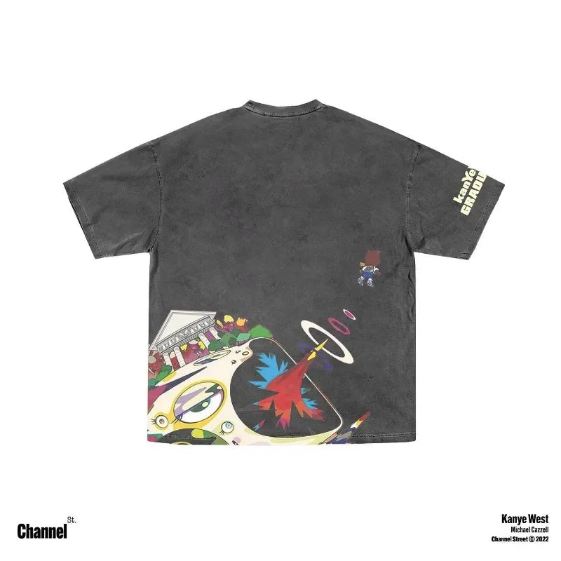 washed graduation Tee