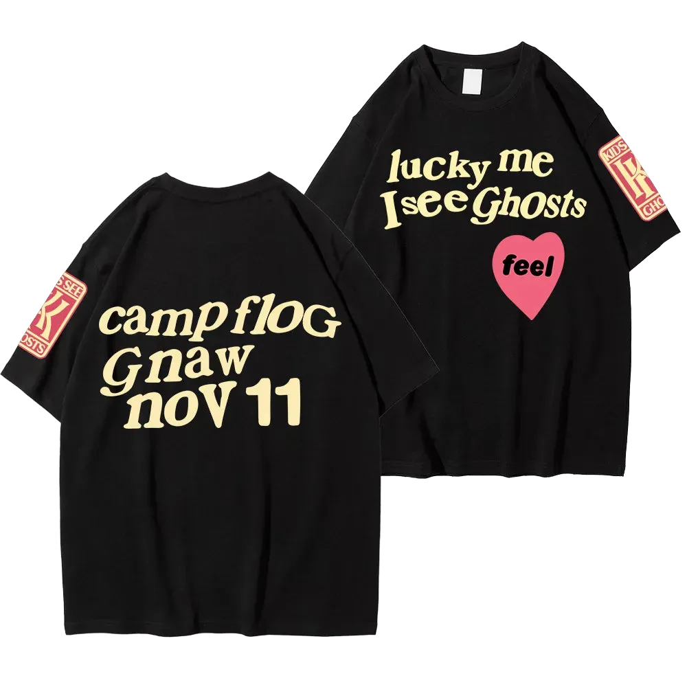 Lucky Me I See Ghosts Tee