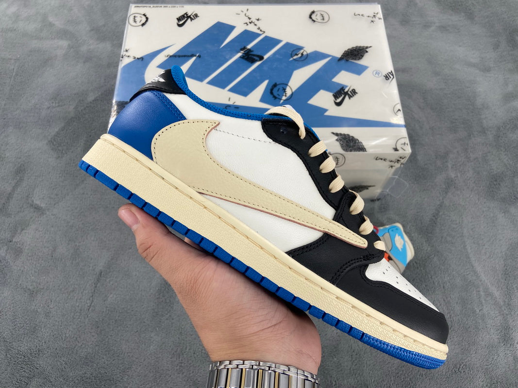 Fragment x Travis Scott Jordan 1 Retro Low 1:1