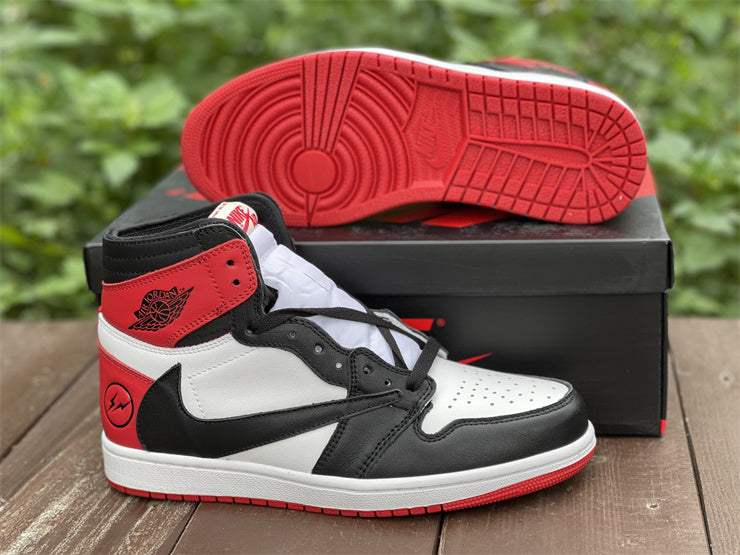 Nike Air Jordan 1 Retro High OG W Satin Black Toe Red