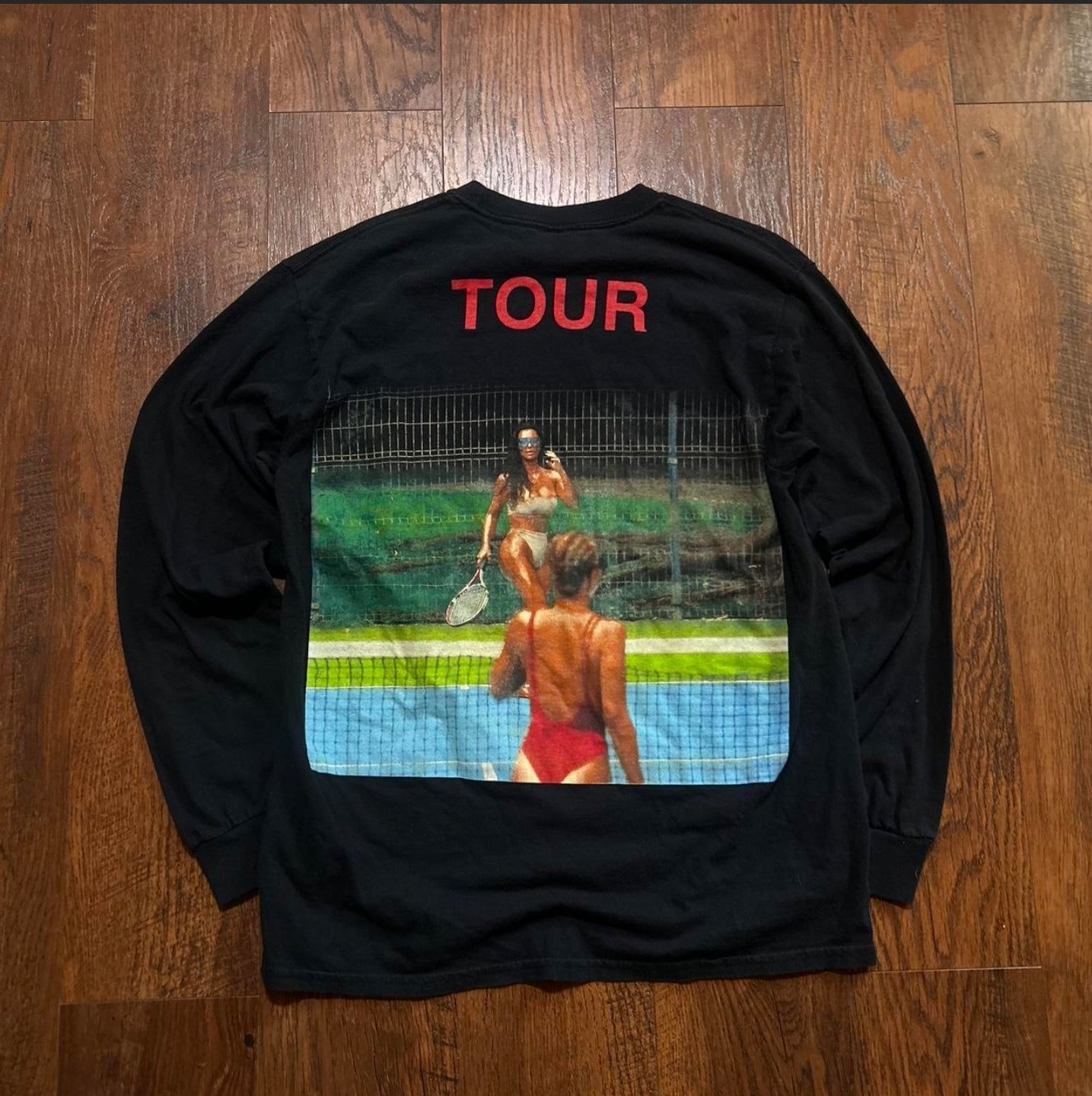 Kanye West Saint Pablo Tour Kim K Long Sleeve Tour