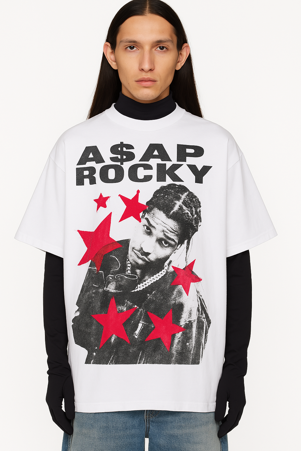 Asap Rocky Stars Tee