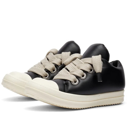 Rick Owens Jumbo Lace Padded Low Sneakers
