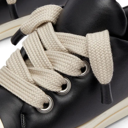 Rick Owens Jumbo Lace Padded Low Sneakers