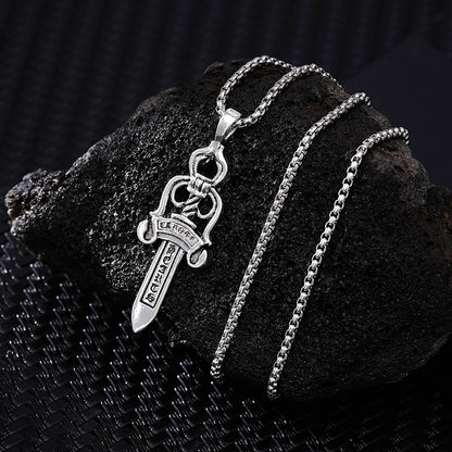 Corazones Cromados Collar