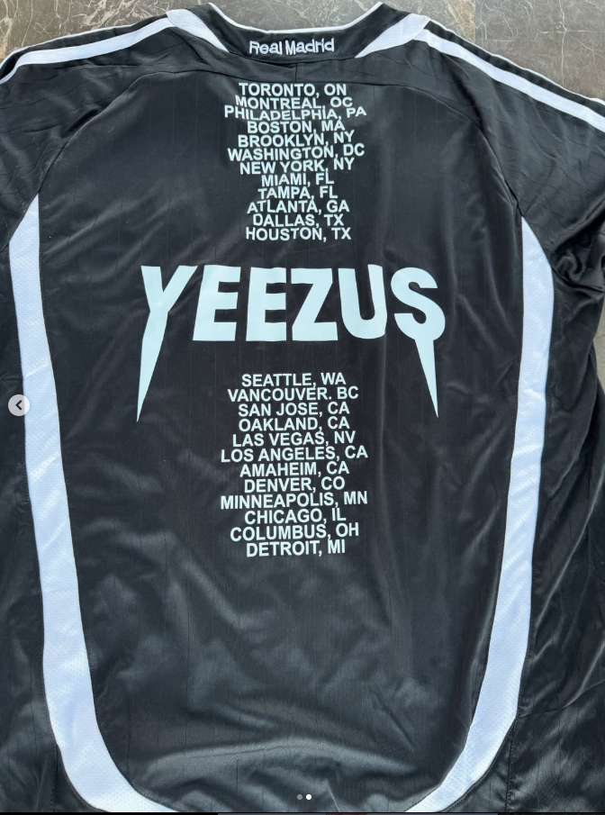 Yeezus x Real Madrid Jersey