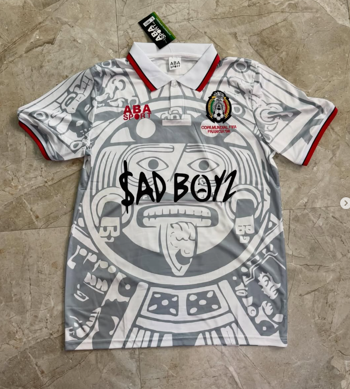 JUNIOR H X MEXICO WHITE JERSEY