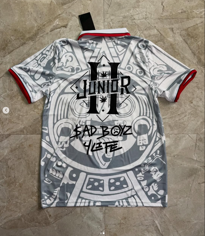 JUNIOR H X MEXICO WHITE JERSEY