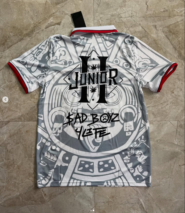 JUNIOR H X MEXICO WHITE JERSEY