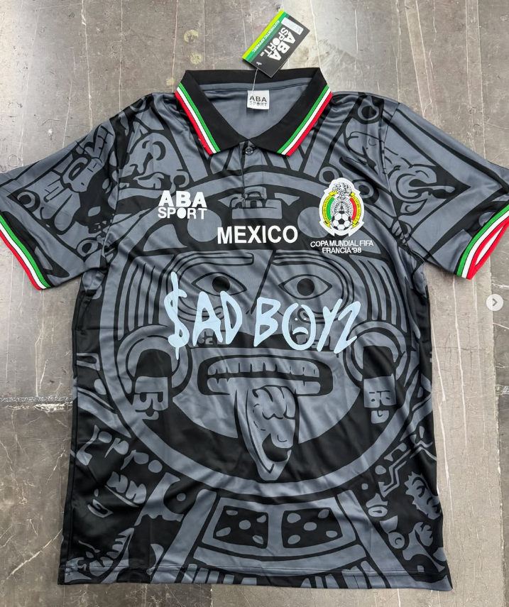 JUNIOR H X MEXICO BLACK JERSEY