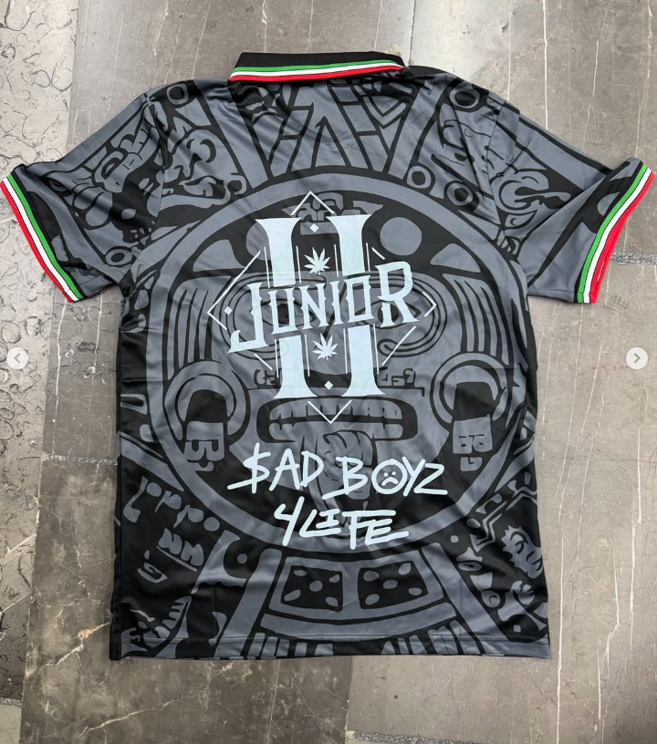 JUNIOR H X MEXICO BLACK JERSEY