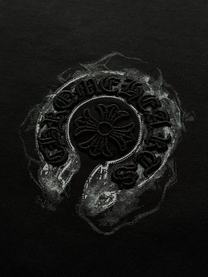 PLAYERA CORAZONES CROMADOS GHOST