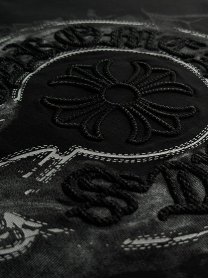 PLAYERA CORAZONES CROMADOS GHOST