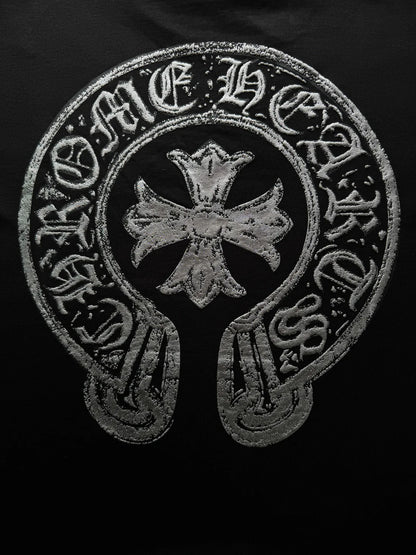 PLAYERA CORAZONES CROMADOS CONCRETE