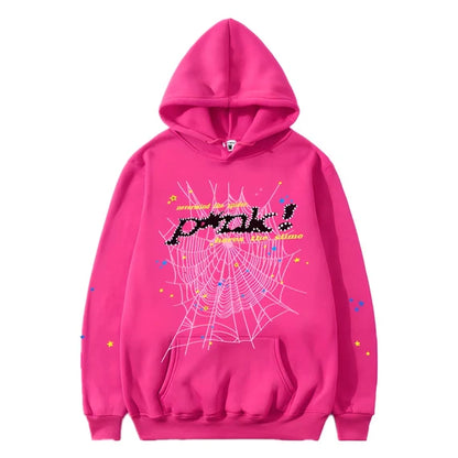 SP5DER Hoodie Pink (2)