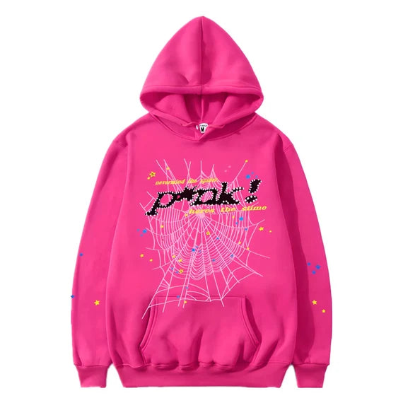 SP5DER Hoodie Pink (2)