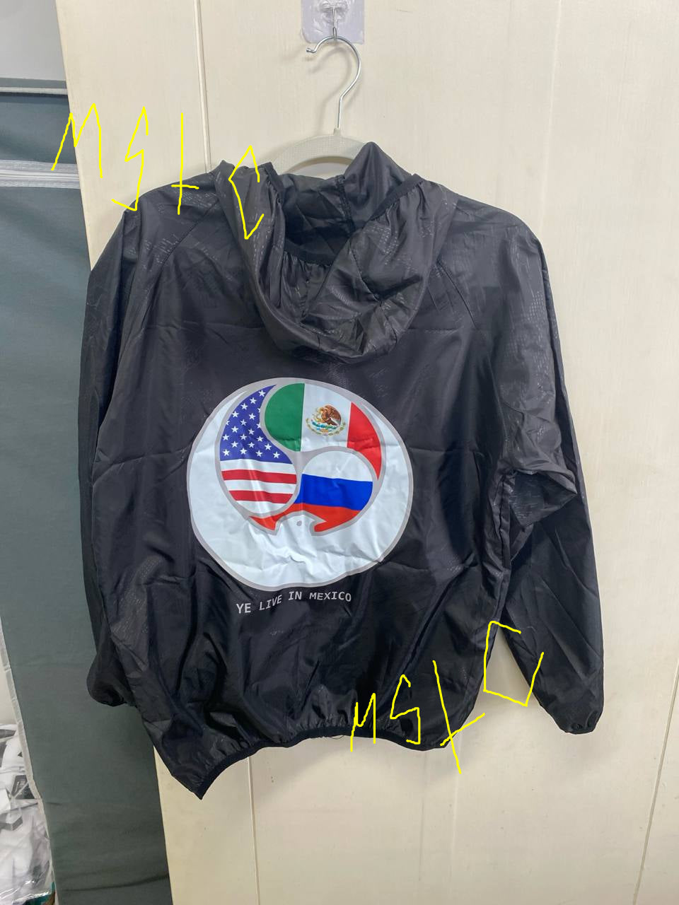 YE LIVE IN MEXICO WINDBREAKER
